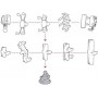 RAM Mount RAP-224-1U kit de support - kits de support (91 g)