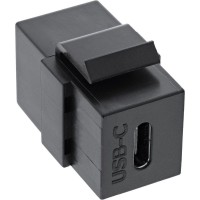 Module Snap-In USB 2.0, USB 2.0 A femelle / femelle, boîtier blanc