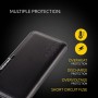 Intenso P10000 Powerbank (Batterie supplémentaire) 10000 mAh LiPo Noir Affichage du statut