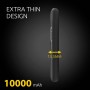 Intenso P10000 Powerbank (Batterie supplémentaire) 10000 mAh LiPo Noir Affichage du statut