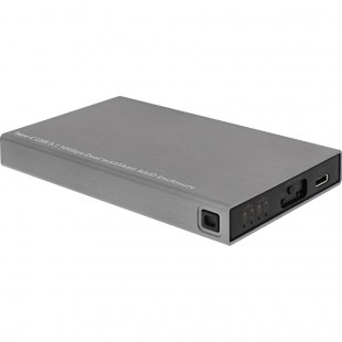 InLine® Ext. Boîtier USB 3.1, RAID, pour double SSD mSATA 6G, avec port USB de type C