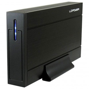 Boîtier 8,89 cm (3,5 "), USB 3.0, LC-Power LC-35U3-Sirius, pour disque dur SATA I / II / III, noir