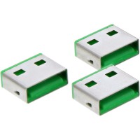 20pcs InLine® Recharge pour Portblocker USB