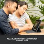 Logitech pour iPad (10e génération) Étui Clavier| Slim Folio avec Clavier sans Fil intégré (Graphite) - German Layout