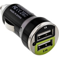 USB Power Adapter InLine®, 12/24VDC - 5V DC/2,1A