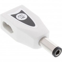 InLine® Switch Plug M1 (15V) pour alimentation universelle 90W / 120 W blanc
