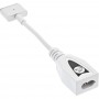 Bloc d'alimentation Inline® pour ordinateur portable TIP M17B (20V), pour Apple Magsafe2, MacBook Pro Retina, 90W / 120W, blanc