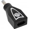 InLine® Switch Plug M29 (19.5V) pour alimentation universelle 90W / 120 W noir