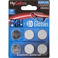 HyCell CR2032, batterie principale au lithium 3V, 6 pièces pack blister