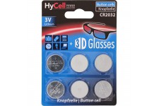 HyCell CR2032, batterie principale au lithium 3V, 6 pièces pack blister