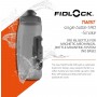 Gourde Connectector Twist Noir transparent 590 ml