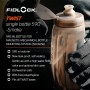 Gourde Connectector Twist Noir transparent 590 ml