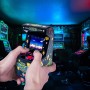Mad Monkey- Console de Jeu d'arcade rétro, 2000013, Noir