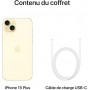 Apple iPhone 15 Plus (256 Go) - Jaune