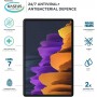 Film de protection d'écran en verre trempé pour tablette Samsung Galaxy Tab S7+ Transparent avec kit de nettoyage