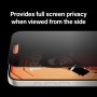 PanzerGlass - Privacy Screen Protector iPhone 15 Pro - Ultra-Wide Fit w. EasyAligner
