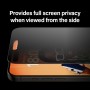 PanzerGlass - Privacy Screen Protector iPhone 15 Pro Max - Ultra-Wide Fit w. EasyAligner