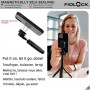 Support magnétique pour smartphone avec trépied et perche à selfie - Avec support magnétique