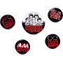 Stranger Things pack 5 badges Characters