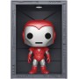 Marvel POP! Deluxe Vinyl figurine Hall of Armor Iron Man Model 8 Silver Centurion PX Exclusive 9 cm