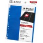 Ultimate Guard 18-Pocket Pages Side-Loading Bleu (10)