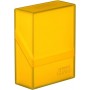 Ultimate Guard Boulder Deck Case 40+ taille standard Amber