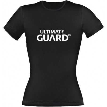 Ultimate Guard T-Shirt femme Wordmark Noir (L)