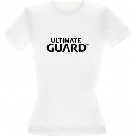 Ultimate Guard T-Shirt femme Wordmark Blanc (L)