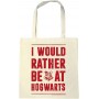Harry Potter sac shopping I Would Rather Be At Hogwarts