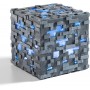 Minecraft réplique Illuminating Diamond Ore Cube 10 cm