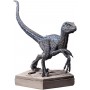 Jurassic World Icons statuette Velociraptor Blue 9 cm