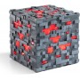 Minecraft réplique Illuminating Redstone Ore Cube 10 cm