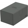 Ultimate Guard Twin Flip'n'Tray 160+ XenoSkin Monocolor Gris