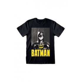 DC Comics T-Shirt The Flash Movie - Keaton Batman (L)