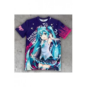 Hatsune Miku T-Shirt Expressive Vibes (L)