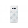 Double coque perforée blanche et jaune EF-XG970CW Samsung pour Galaxy S10e G970