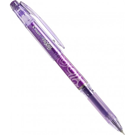 PILOT 35513 Roller Frixion Point pointe aiguille 0,3 mm encre effaçable gomme sertie grip préhension rechargeable