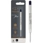 Parker recharges pour stylo bille | pointe fine | encre noire QUINKflow | lot de 1