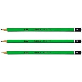 BIC Crayons papier graphite Hexagonal CRITERIUM 550 Mine 5B