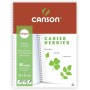 CANSON Cahiers Herbier 240 x 320 mm 48 pages 180g avec Intercalaires de sechage Protection