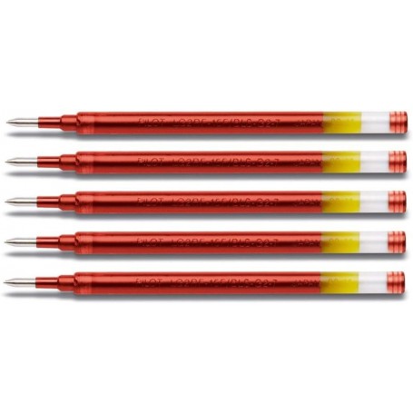 Pilot G2 07 stylos a encre gel Rouge