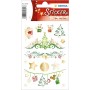 HERMA Creative Sticker 15641 Lot de 15 stickers de Noël en film transparent permanent Motif rêves de Noël