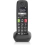 Gigaset E290HX Téléphone analog/dect Identification de l'appelant Noir
