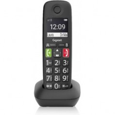 Gigaset E290HX Téléphone analog/dect Identification de l'appelant Noir