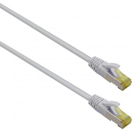  Câble patch ultra flex S/FTP catégorie 6a TPE Gris 20 m
