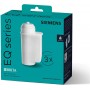 Siemens TZ70033A Filtre à Eau TZ70003 pour Machine à Expresso TK7 Lot économique x 3 Brita Intenza, Plastique, Blanc 