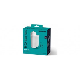 Siemens TZ70033A Filtre à Eau TZ70003 pour Machine à Expresso TK7 Lot économique x 3 Brita Intenza, Plastique, Blanc 
