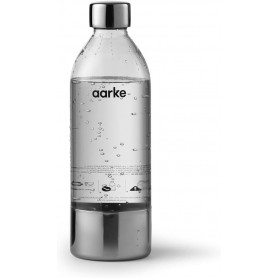 Aarke Pet Water Bottle - acier poli