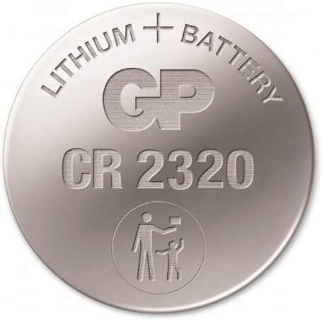 GP Lithium Bouton Cell CR2320 3V 1 Blister