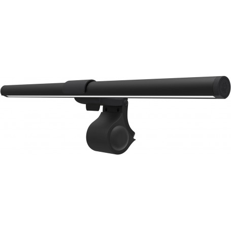 Hansa Lampe LED pour cran "Flash", avec pince, noir